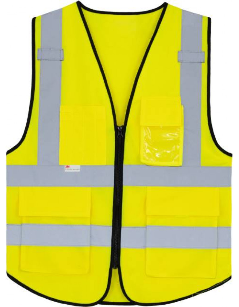 Vestă multifuncțională de înaltă vizibilitate